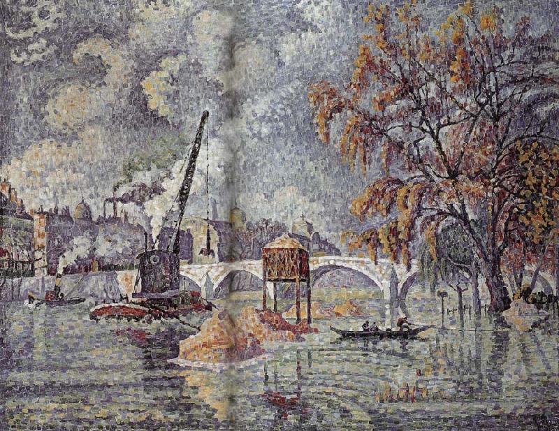 Paul Signac Bridge oil painting image